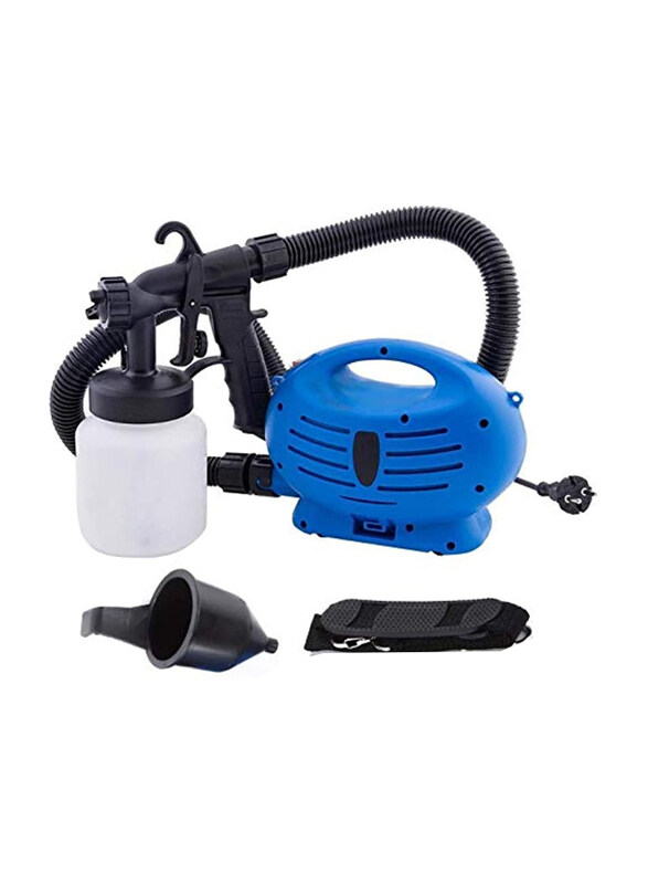 

Generic Electric Air Compressor Professional Sprayer Paint Pistol Power Tool, 800ml, Blue