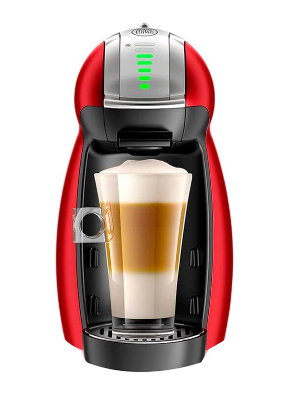 

Nescafe 1L Dolce Gusto Automatic Capsule Coffee Machine, 1500W, Red