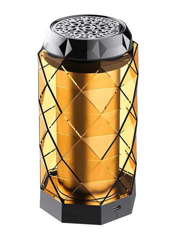 

Bakhoor BoSidin luxury Design Portable USB Rechargeable Incense Burner, X023, Gray/Orange
