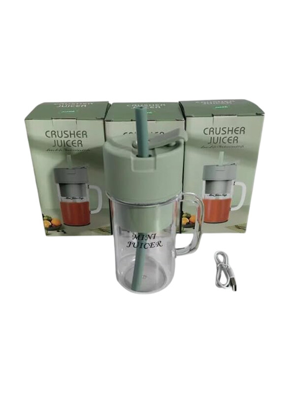 

Generic Chargeable Crusher Mini Juicer, Green