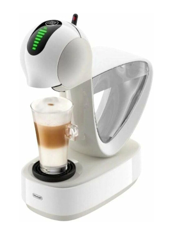 

Nescafe 1.2L Dolce Gusto Capsule Coffee Machine, 1460W, EDG268.W, White