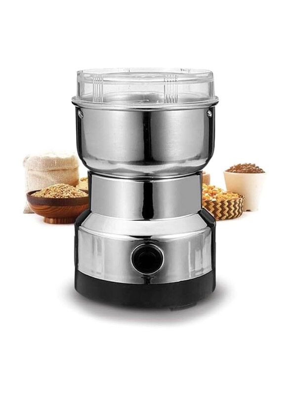 

Generic Premium Kitchen Electric Multipurpose Grinder, 200W, Silver