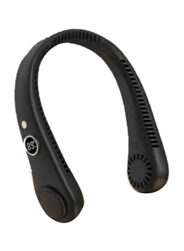 

Generic Vaneless Hanging Neck Fan, R-8, Black