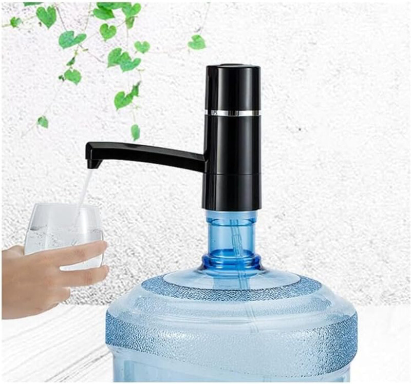 

Generic Touch Electric Rechargeable Water Pump Dispensers, Black