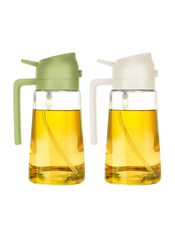 

Generic Aukomer Oil Dispenser and Sprayer Glass Bottle, Clear
