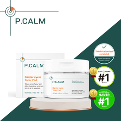 P.CALM Barrier Cycle Toner Pad 60 Pads