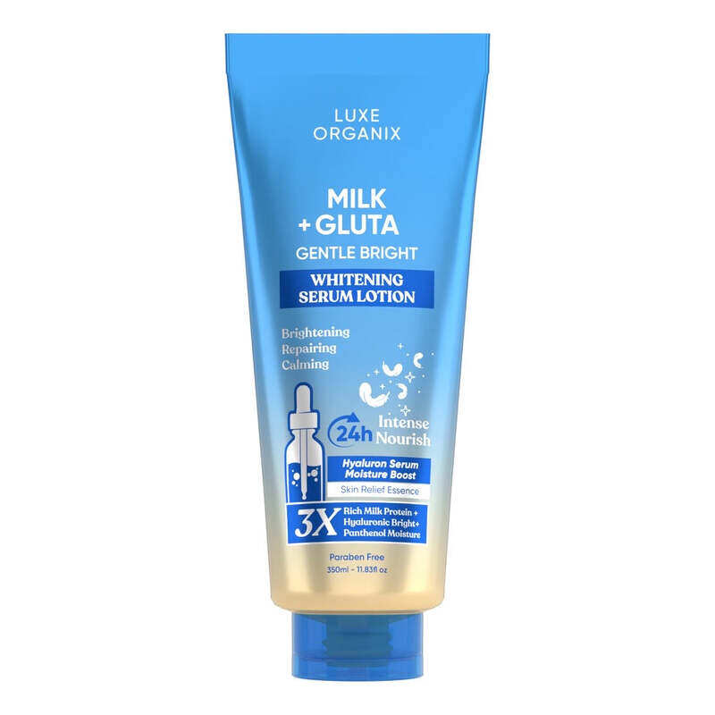 

Luxe Organics LUXE ORGANIX MILK + GLUTA GENTLE BRIGHT WHITENING LOTION