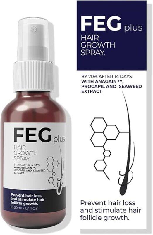 

Fegplus FEG HAIR GROWTH SPRAY NOURISHS RAPID HAIR TREATMENT SERUM
