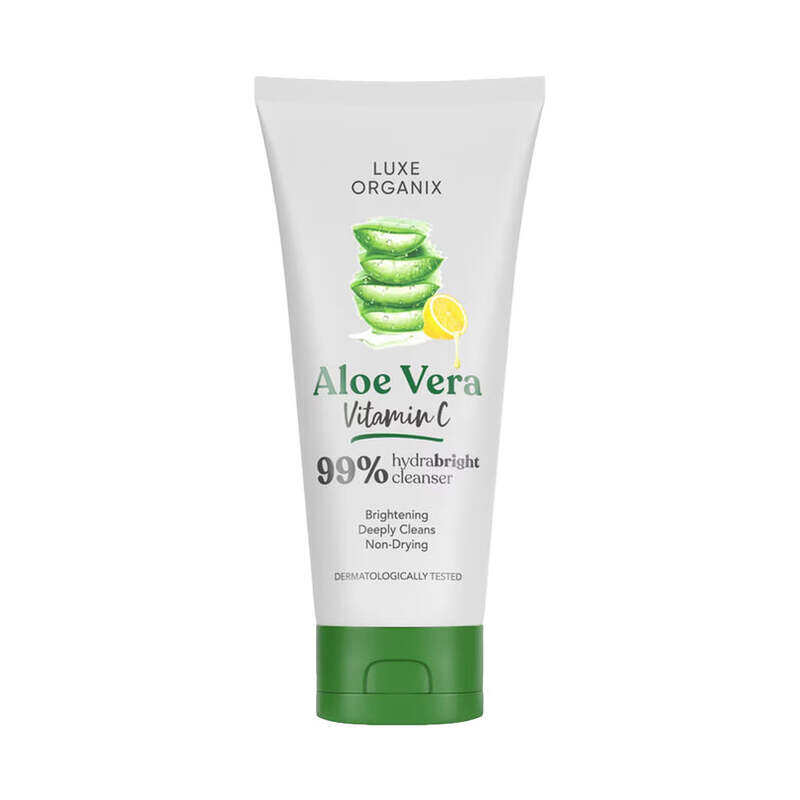 

LUXE ORGANIX ALOE VERA VITAMIN C 99% HYDRABRIGHT CLEANSER