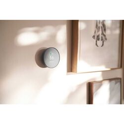 Google Nest Thermostat 4th Gen GA02081 Smart Programmable Wi-Fi Thermostat - Charcoal