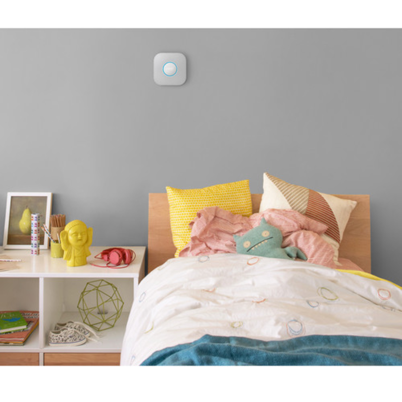 Nest Protect 2nd Gen S3003LWES Smart Smoke/Carbon Monoxide Wired - White