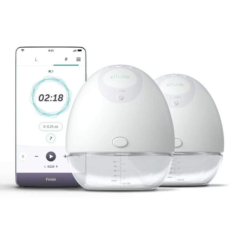 Elvie Double Breast Pump with App