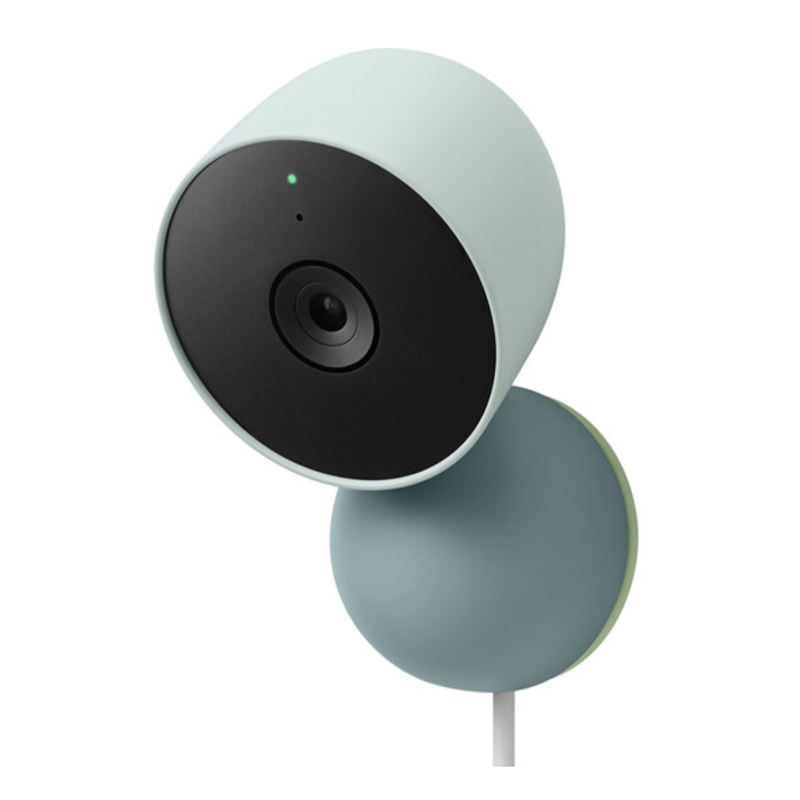 Google Nest Cam GA01998-US 2nd Generation Indoor Wired - Snow