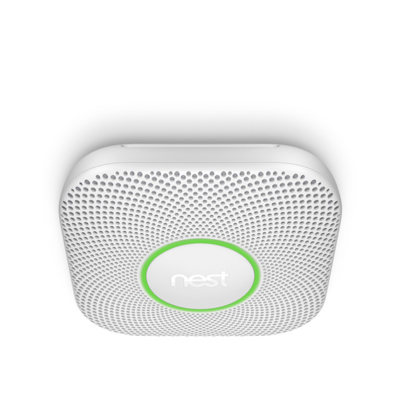 Nest Protect 2nd Gen S3003LWES Smart Smoke/Carbon Monoxide Wired - White