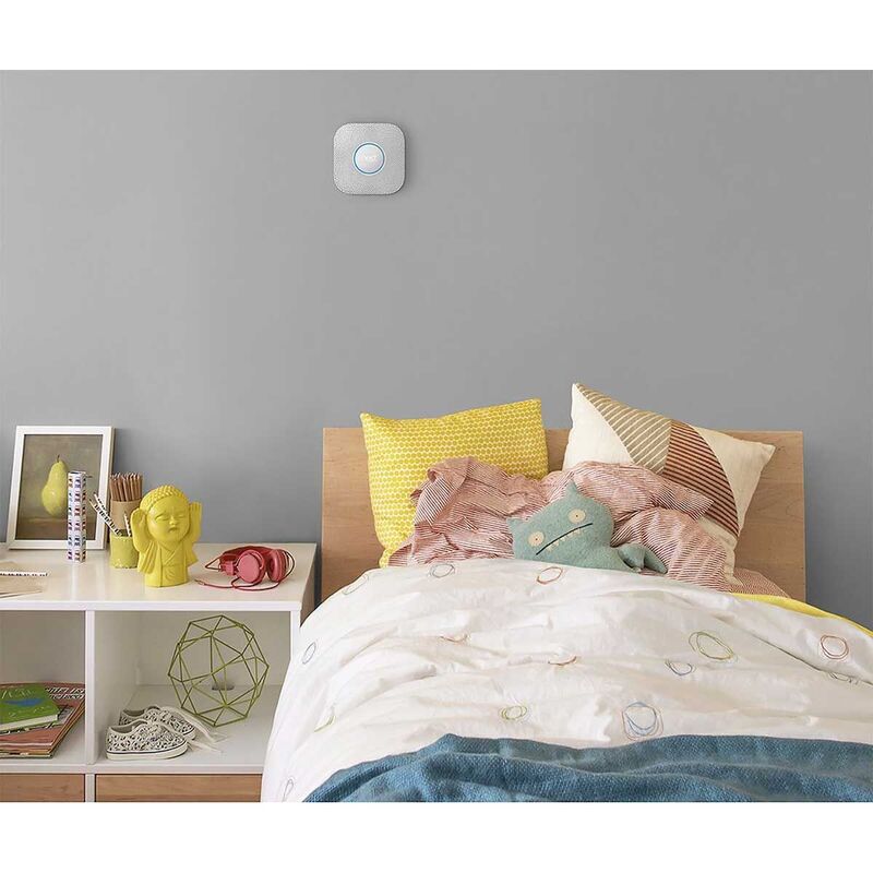 Nest Protect 2nd Gen S3000BWES Smart Smoke/Carbon Monoxide Battery - White