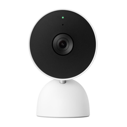 Google Nest Cam GA01998-US 2nd Generation Indoor Wired - Snow