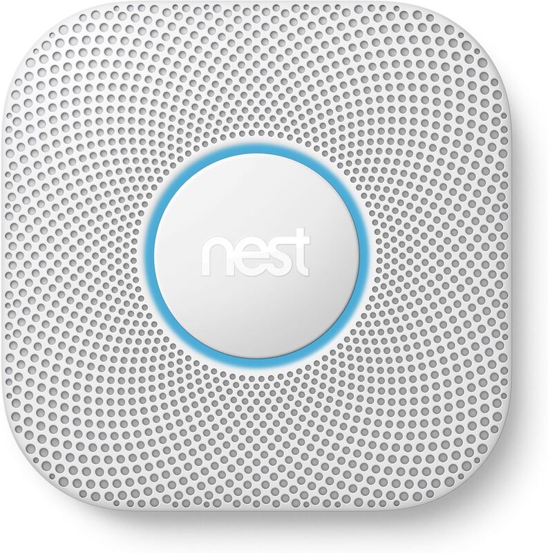 Nest Protect Smoke and Carbon Monoxide S3004PWBUS Smartphone Connect Alarm Detector - White