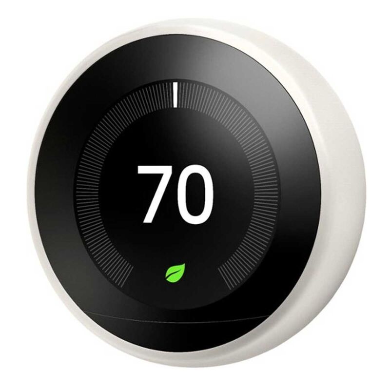 Google Nest 3rd Gen T3017US Smart Learning Thermostat - White