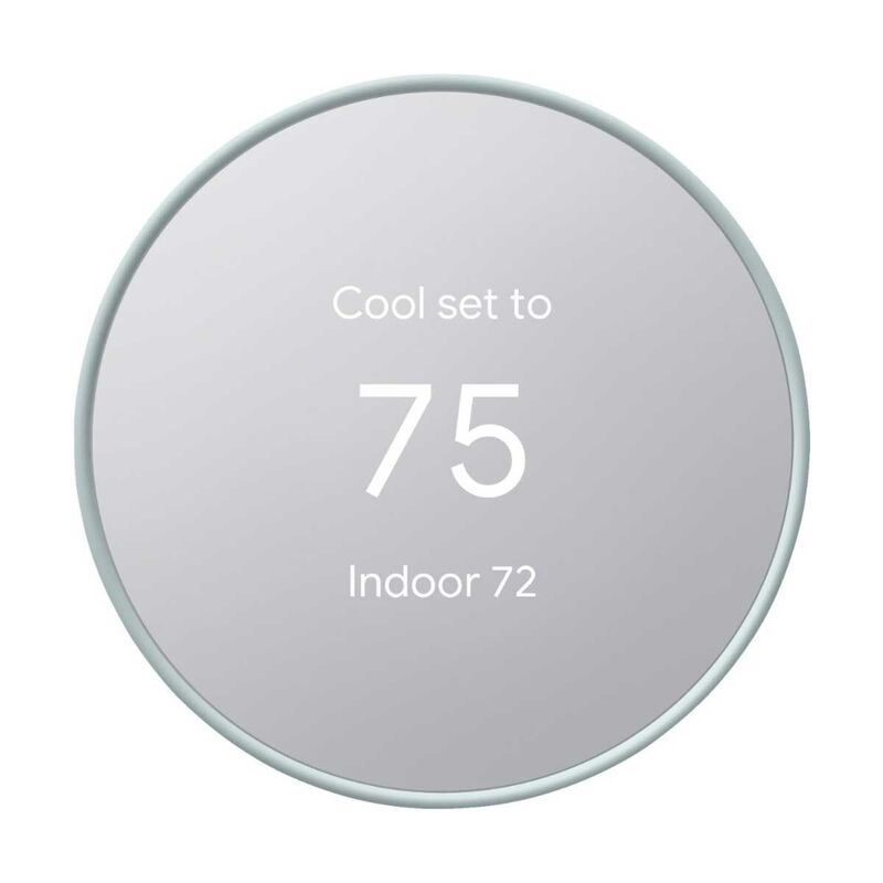 Google Nest Thermostat 4th Gen GA02083 Smart Programmable Wi-Fi Thermostat - Fog