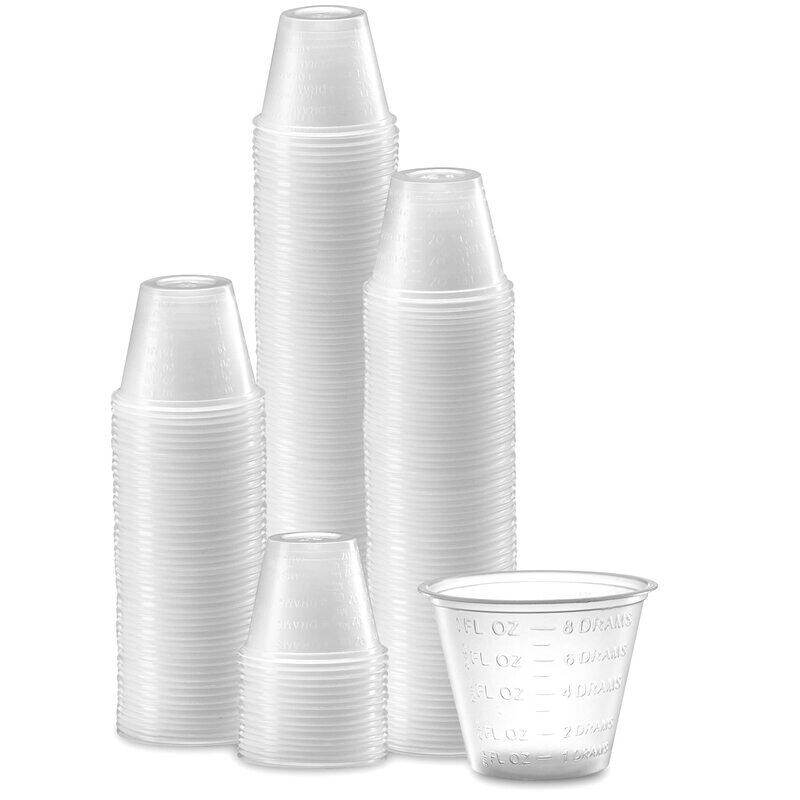 

Adamsmed Disposable Medicine Cups with Embossed Measurements Marking, for liquid and dry medication (pack of 100)