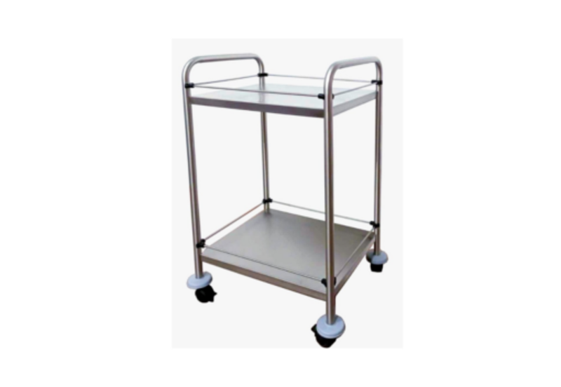 

Adamsmed Medical Trolley / Instrument Trolley/ Dressing Two Shelve Trolley