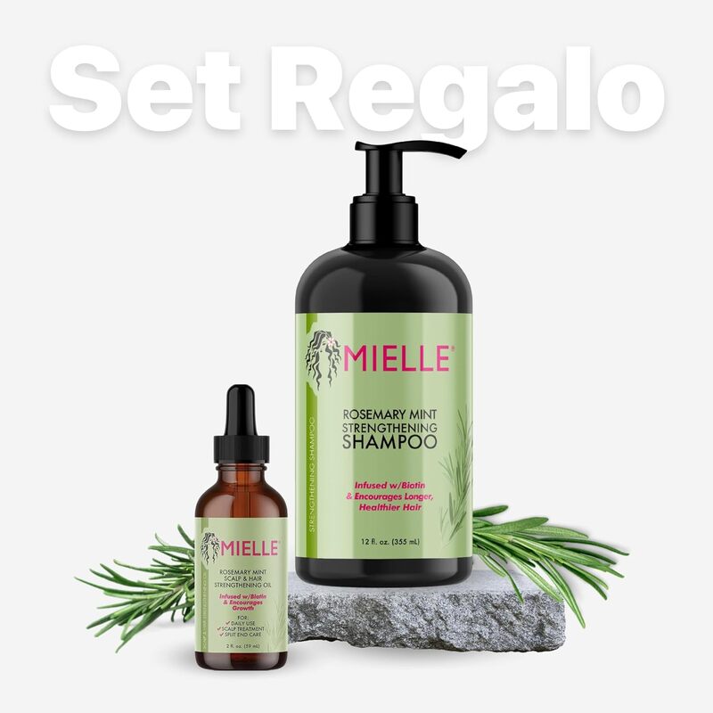 Mielle/Rosemary Mint Strengthening/Shampoo/Scalp & Hair Strengthening Oil/Deal/Gift Set