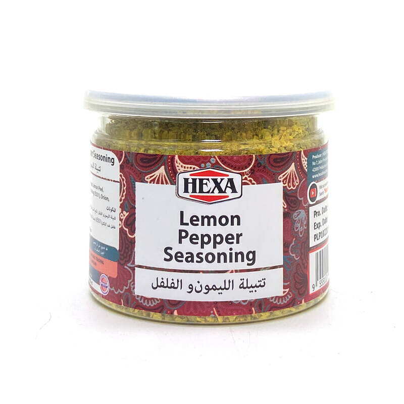 

LEMON PEPPER SEASONING (160g) HEXA