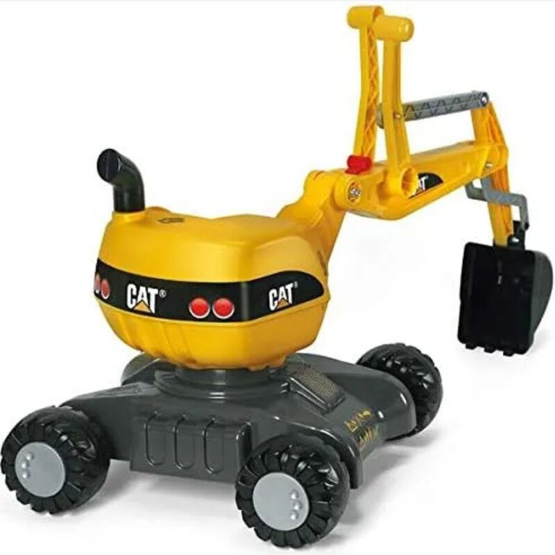 ROLLY TOYS Ride On CAT Digger 360 degree Rotation