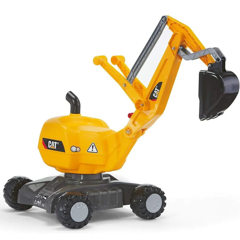 ROLLY TOYS Ride On CAT Digger 360 degree Rotation