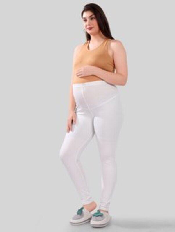 

Tummy Maternity active wear leggings - White - XL