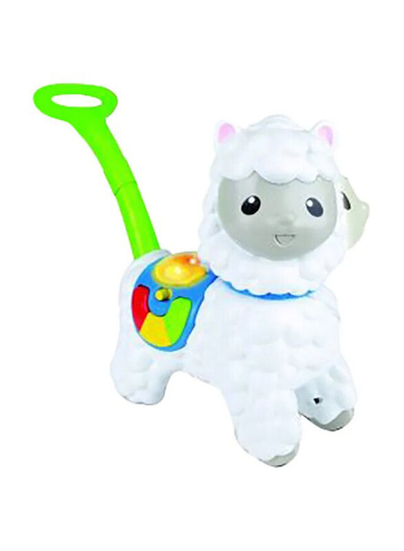 

Winfun Push-Along Toy Little Alpaca, White
