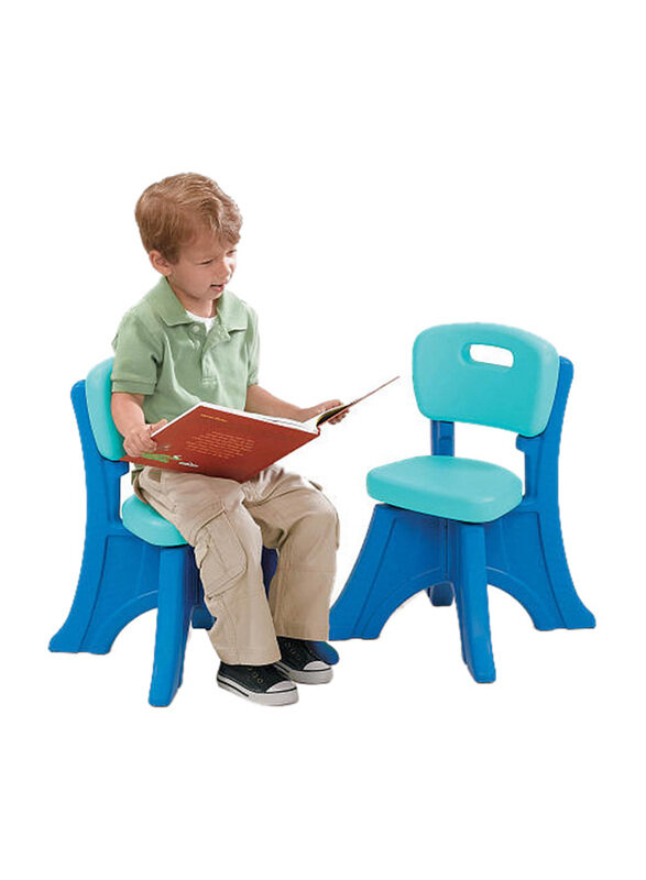 

Step2 Play and Shade Patio Chairs, Blue/Teal