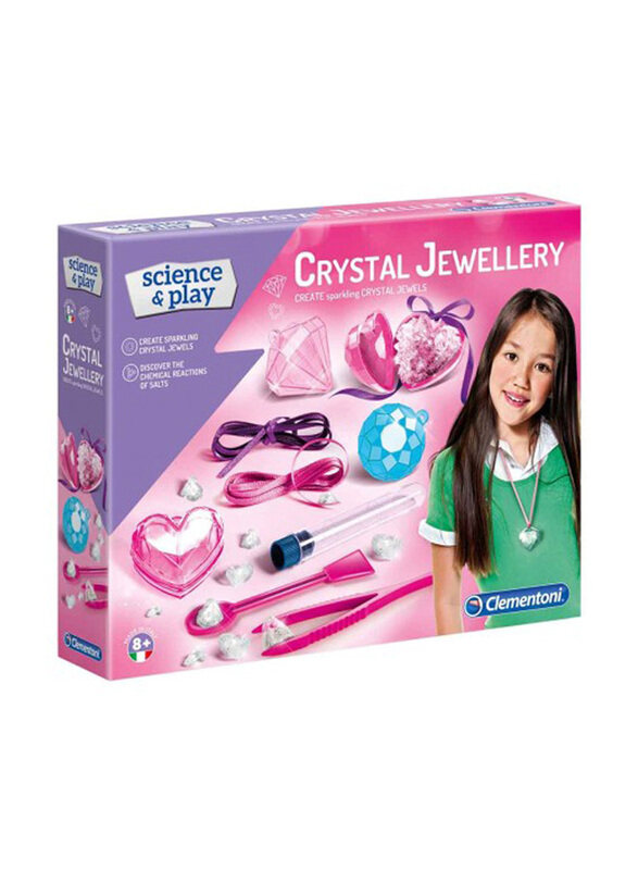 

Clementoni Crystal Jewels, Pink, Ages 8+