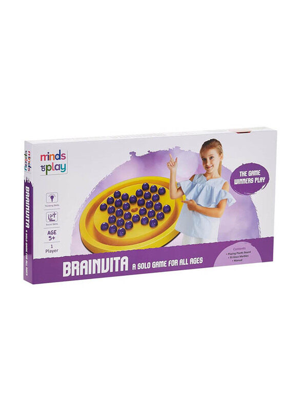 

Minds At Play Brainvita Game Board Set, Ages 5+