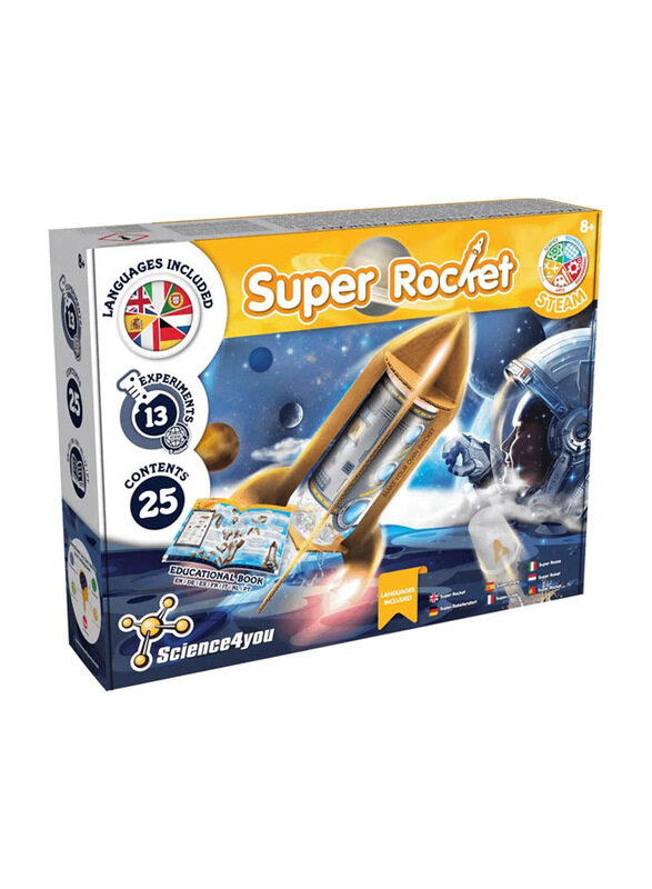 

Science4you Super Rocket Nasa Kit, Ages 8+