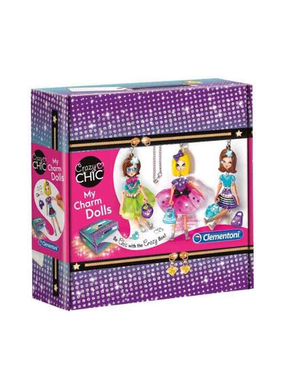 

Clementoni Crazy Chic My Charm Dolls, Multicolour, Ages 7+