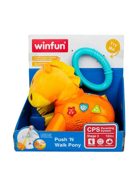 

Winfun Push N Walk Pony, Multicolour