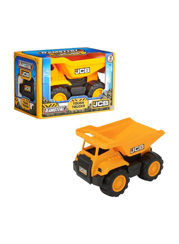 

Teamsterz 7-inch Dump Truck Jcb, Yellow/Black, Ages 3+