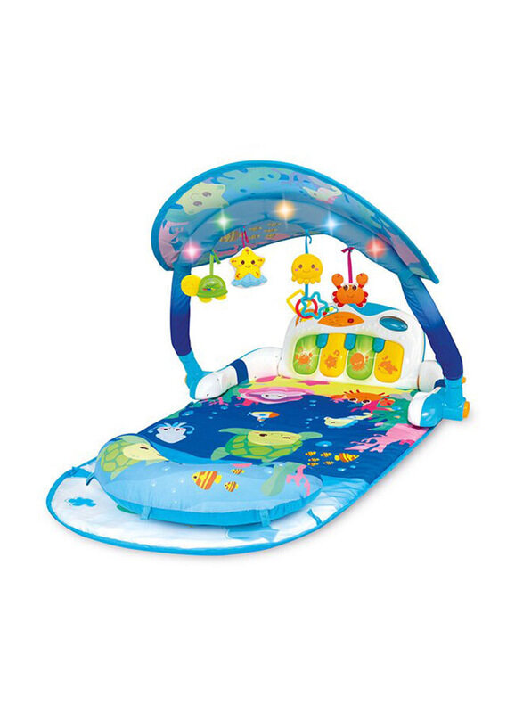 

Winfun Magic Lights Musical Play Gym, Blue