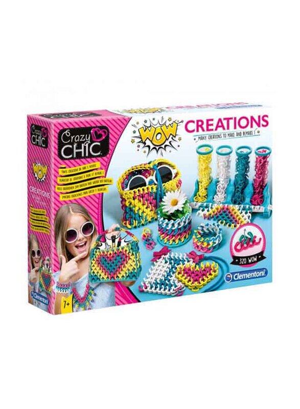 

Clementoni Wow Creations knitting kit, Multicolour, Ages 7+