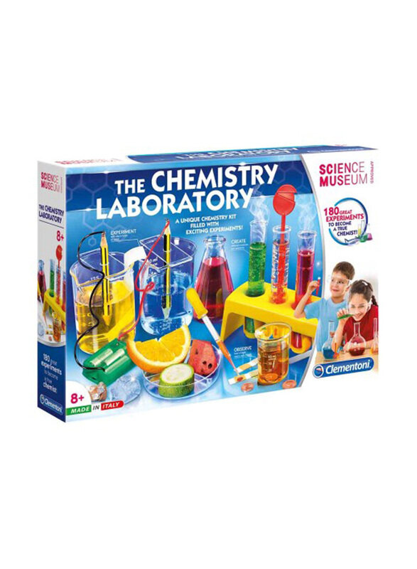 

Clementoni The Chemistry Laboratory, Multicolour, Ages 8+