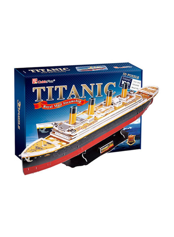 

Cubic Fun 113-Piece Titanic Big 3D Puzzle, Ages 6+