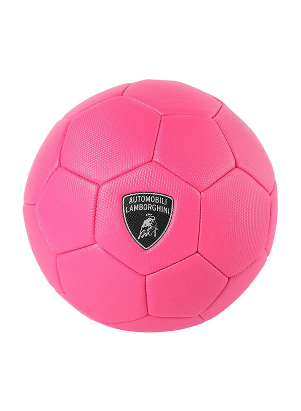 

Lamborghini Size-3 Durable PVC Soccer Football, Pink