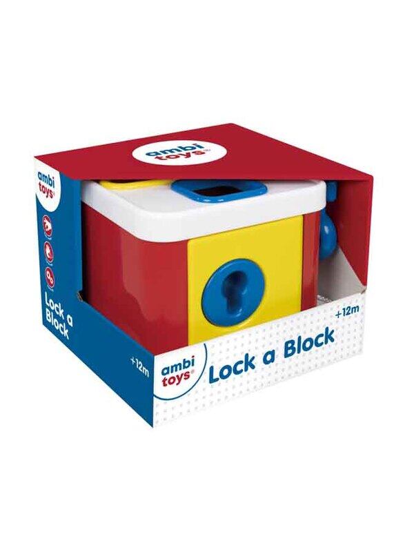 

Ambi Toys Lock A Block, Multicolour