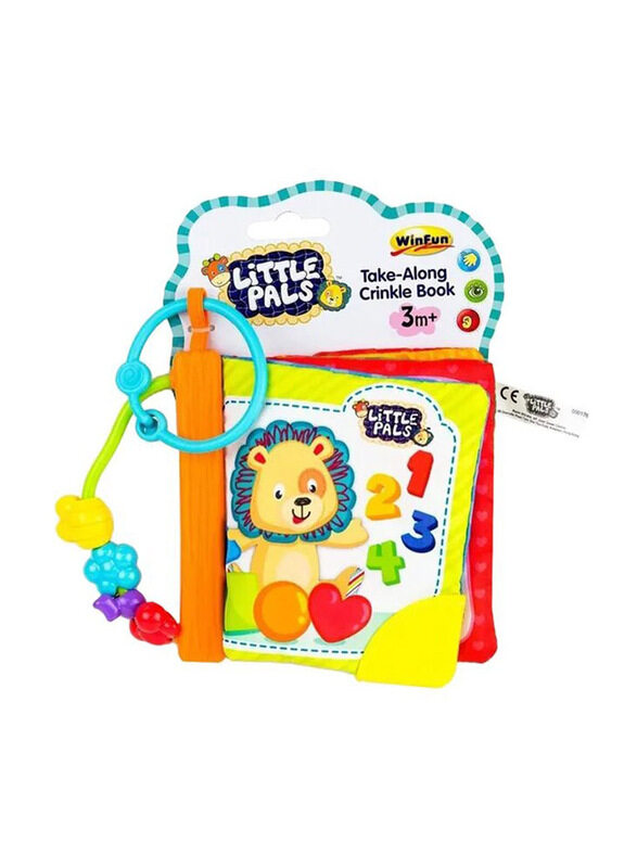 

Winfun Take Along Crinkle Book, Multicolour