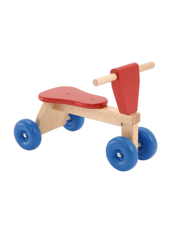 

Galt Tiny Trike Wooden Tricycle, Multicolour