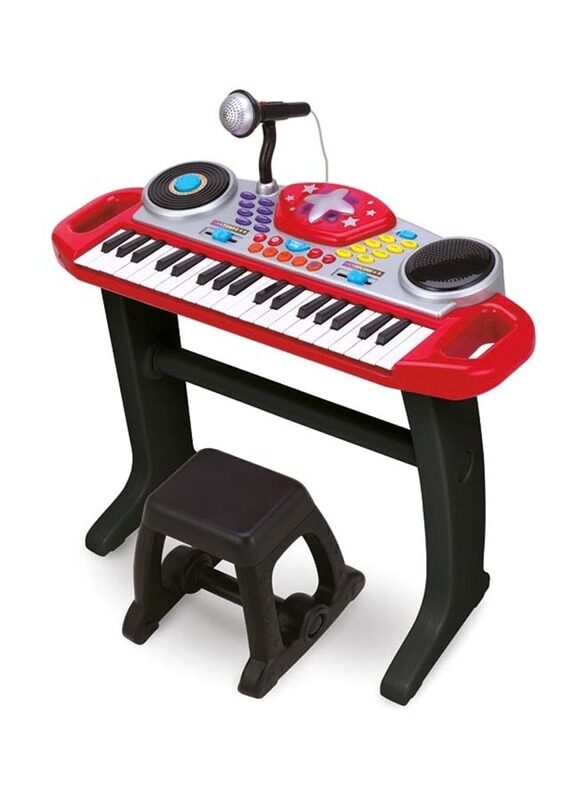 

Winfun Keyboard Rock Star Set, Red, Ages 36+ Months