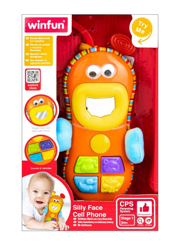 

Winfun Silly Face Cell Phone, Multicolour