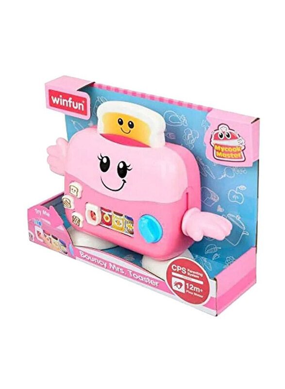 

Winfun Bouncy Mrs. Toaster, Pink