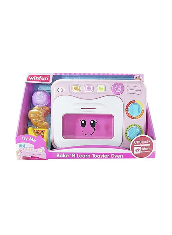 

Winfun Bake N Learn Toaster Oven, Pink